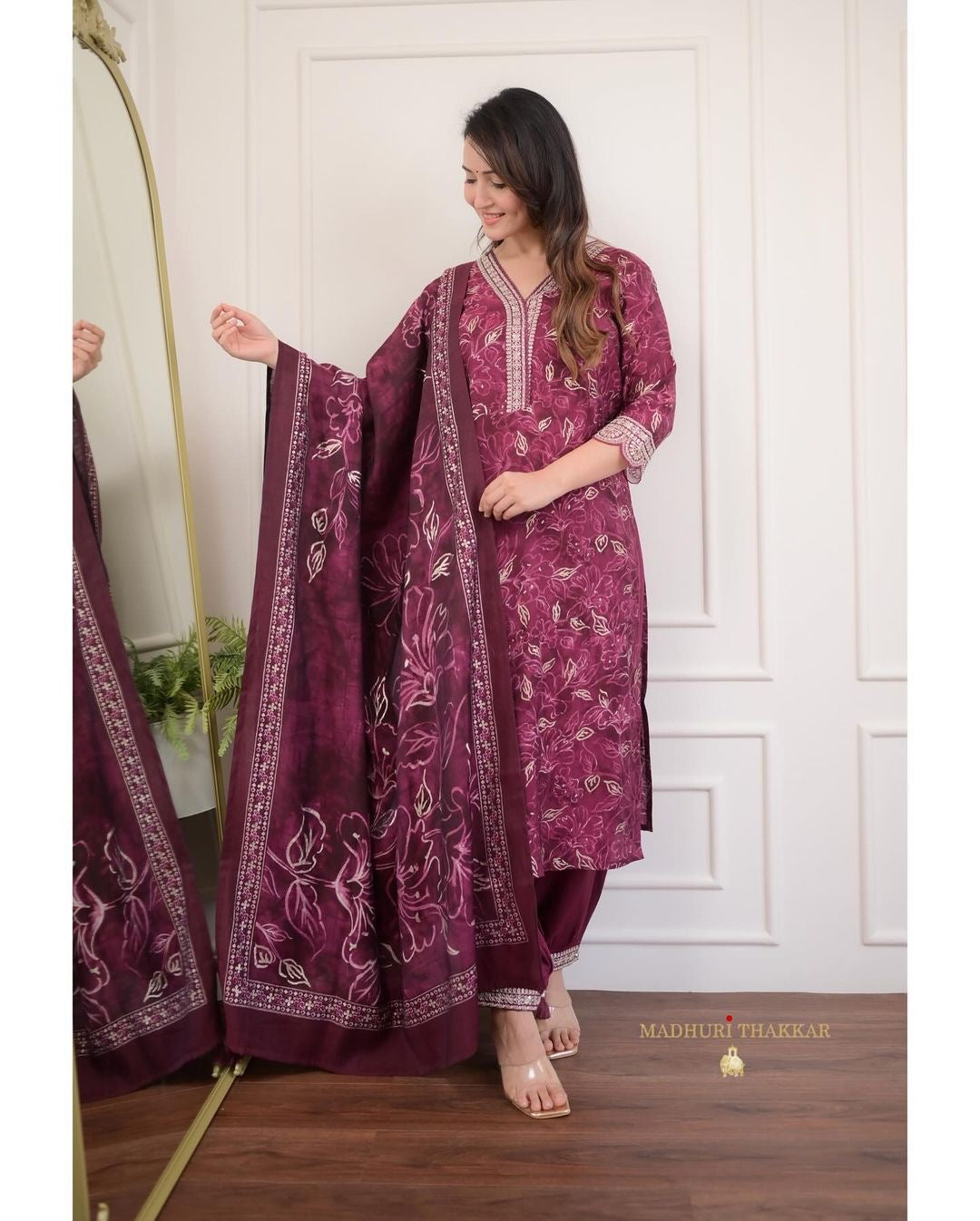 Featuring Beautiful Afghani Suit Set