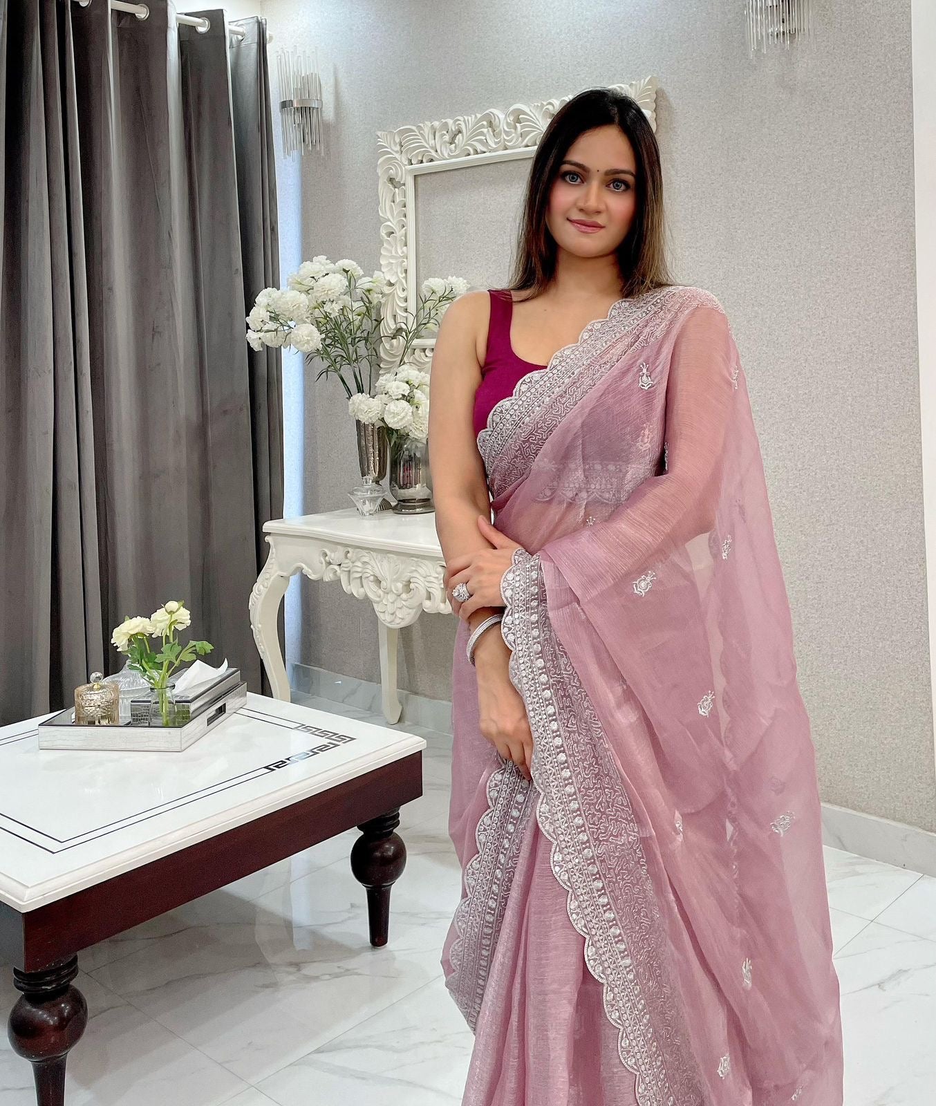 Mono Banglori Silk Saree