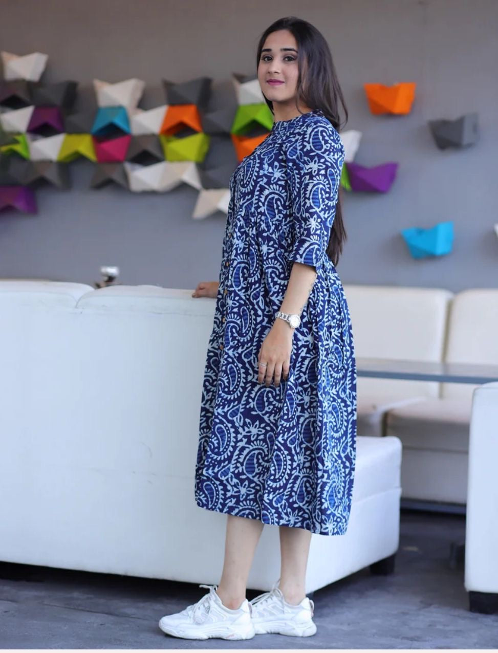 Summer Special Cotton Middi Dress