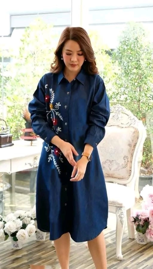 A-line kurti with one side pocket