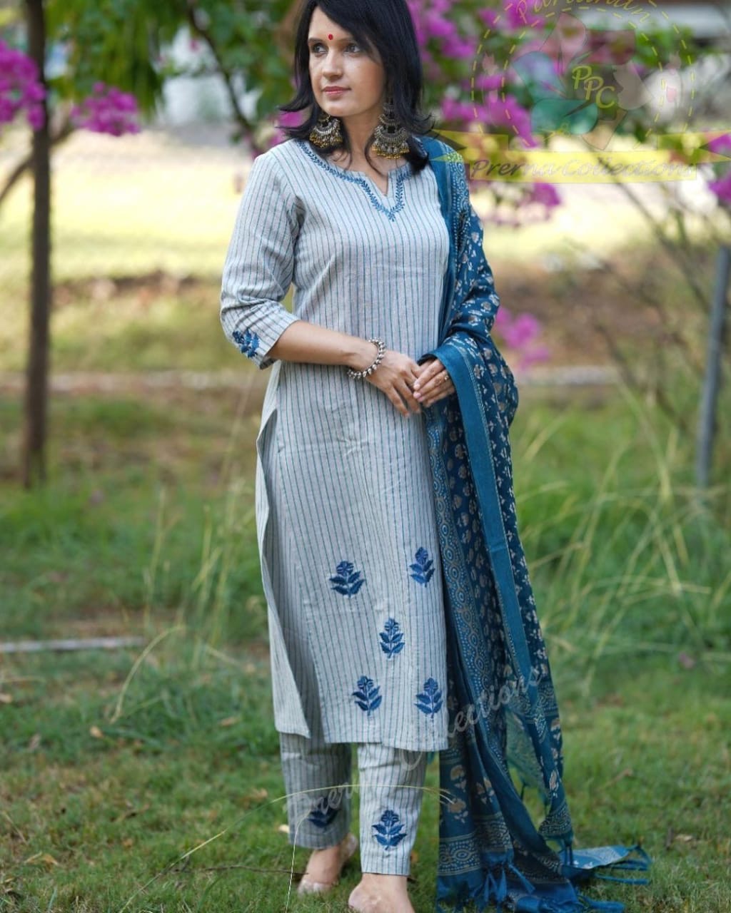 Pure Khaadi Off Shade Kurta & Pant Set