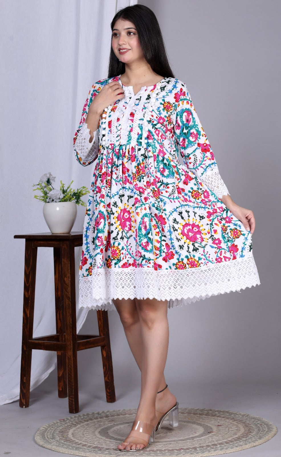 Beautiful Stylish Rayon Dress