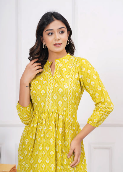 Cotton Top With Beautiful Print