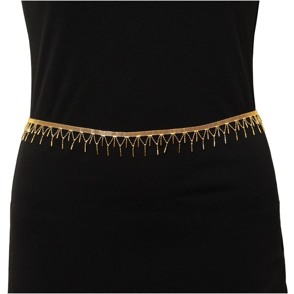 9Gold Plated Kamarband Waist Belt For Women//Girls Adjustable Chain