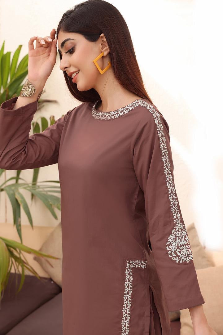 Beautiful Rayon Fabric straight kurti with Pant