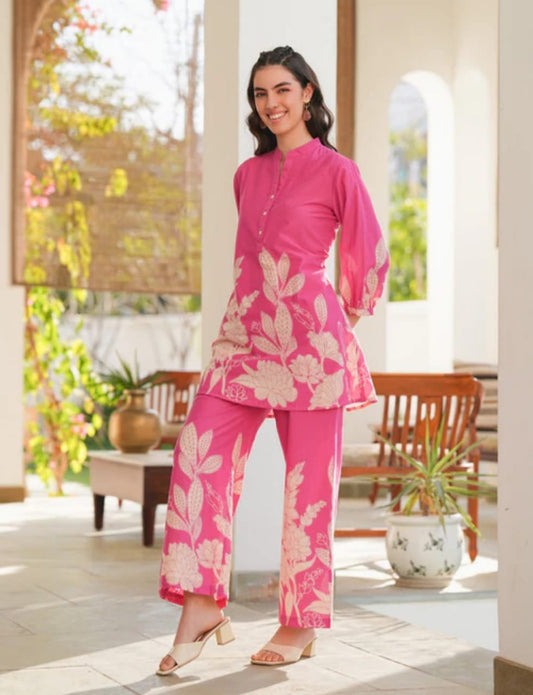 Beautiful Colors & Treding Summer Co-ord Set