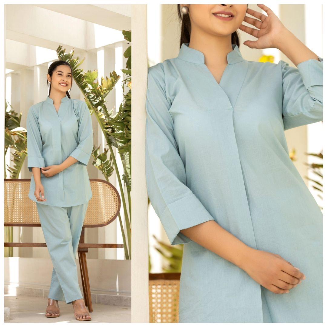 New Solid Kurta Set