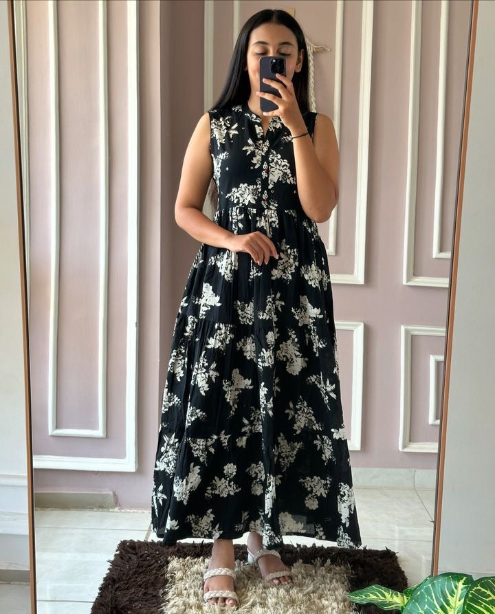 Gorgeous Floral Maxi Dress