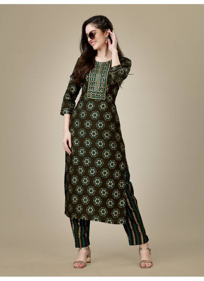 Aaradhna Kurti With Bottom