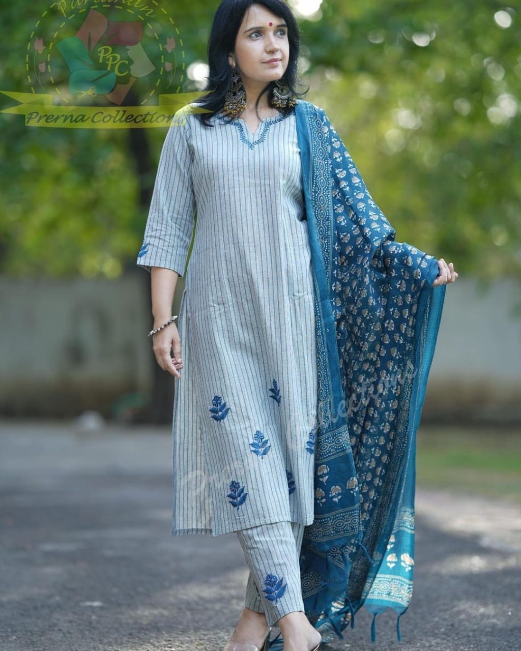 Pure Khaadi Off Shade Kurta & Pant Set