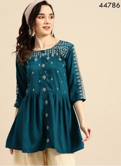 Viscose Designer Short Kurti