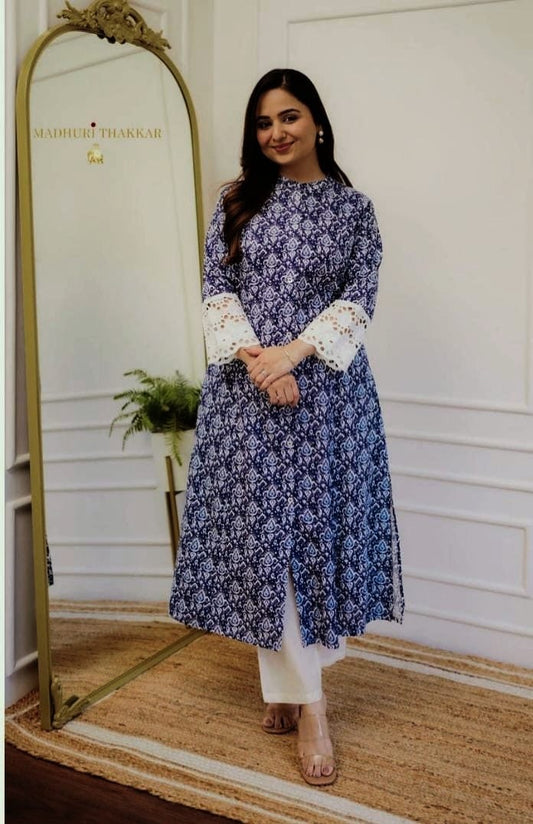 A-line Cut with Newly Launched Kurta Set