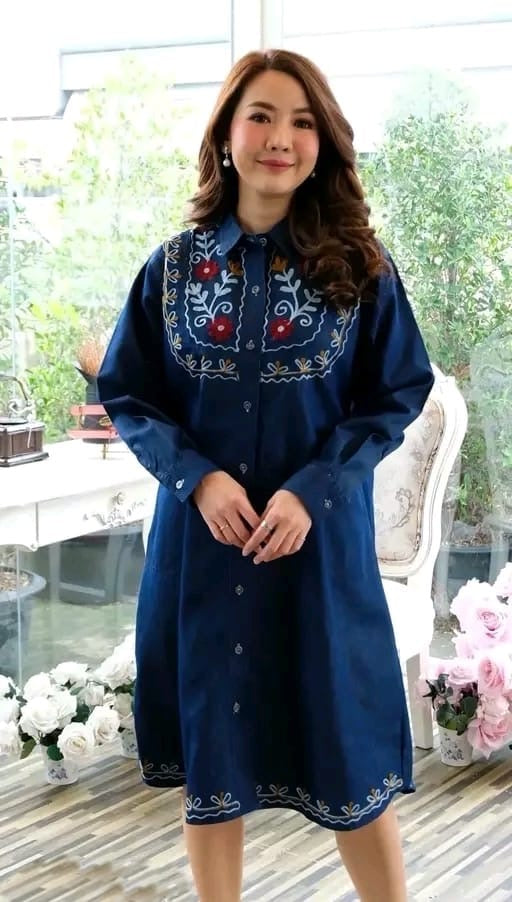 A-line kurti with one side pocket