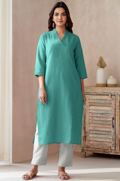 Kurta Pant Sets with Beautiful Detailing Colours