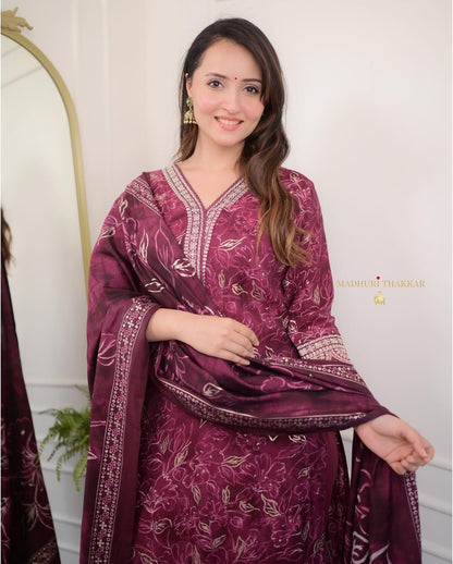 Featuring Beautiful Afghani Suit Set