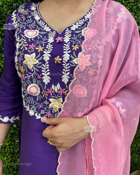 Beautifully Premium Embroidery Kurta Set