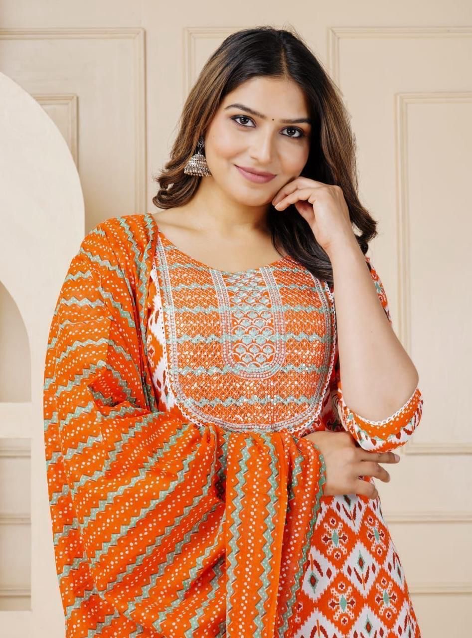 Trust Our Classic Comfortable Jaipur Print Cotton Set