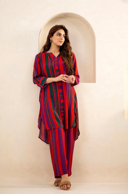 Reyon Fabric Fine Quality Kurti Set