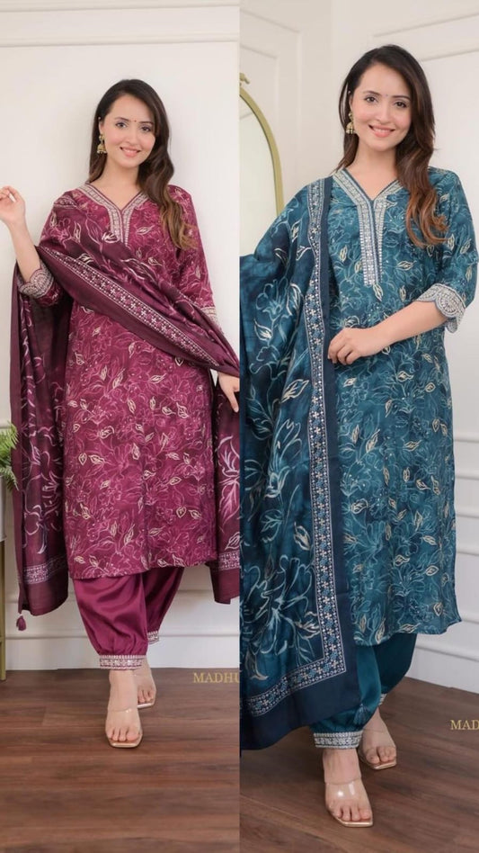 Featuring Beautiful Afghani Suit Set