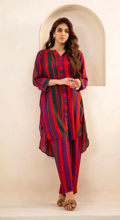 Reyon Fabric Fine Quality Kurti Set