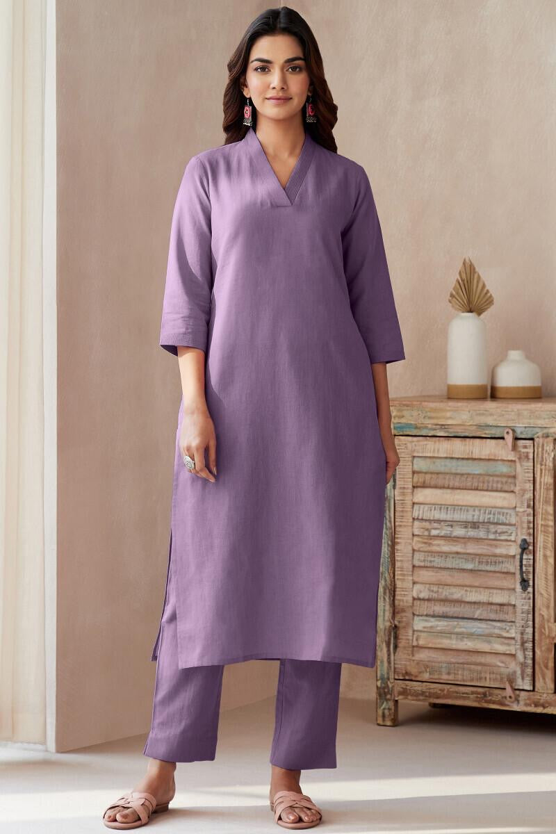 Kurta Pant Sets with Beautiful Detailing Colours