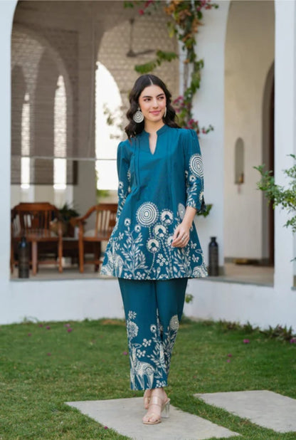 Beautiful Colors & Treding Summer Co-ord Set