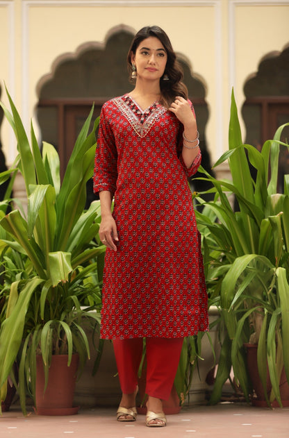 Beautiful Kurti Pant Design for Gorgeous Ladies