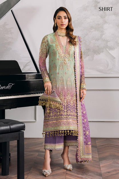 DESIGNER TRENDING PRINTED SEQUENCE EMBROIDERED WORK DAMAN SUIT ,PLAZO AND BOX DUPATTA