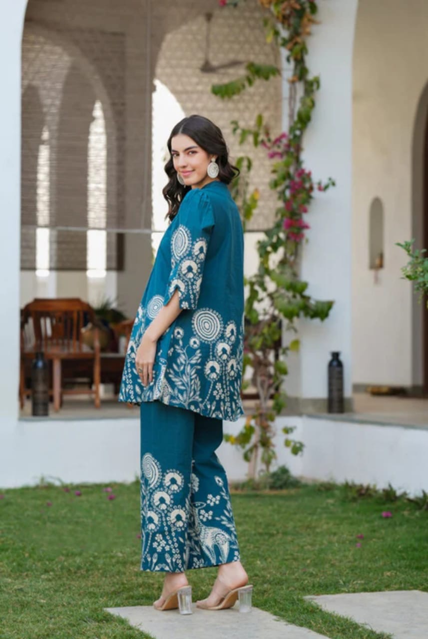Beautiful Colors & Treding Summer Co-ord Set
