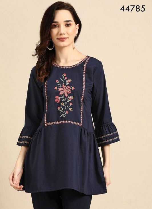 Viscose Designer Short Kurti