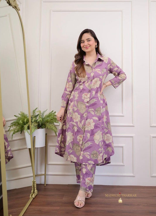 Jaipur Print C-ord Suit Set