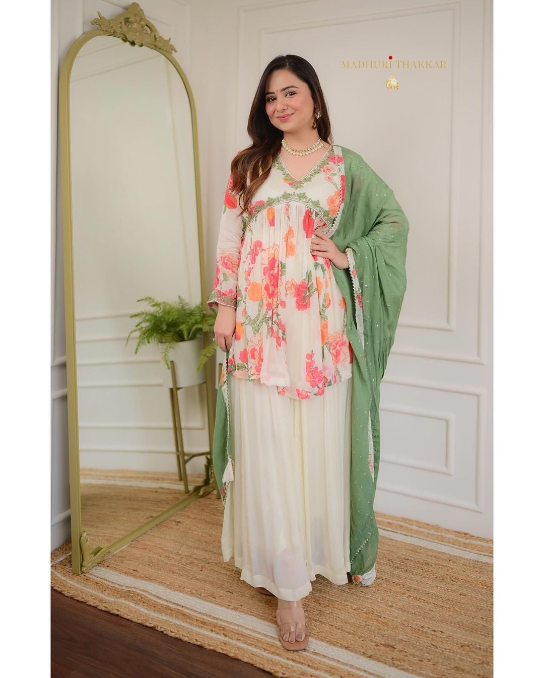 HEVAY CHIFFON SUIT SET