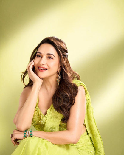 MADHURI DIXIT DESIGNER PARTY WEAR SAREE